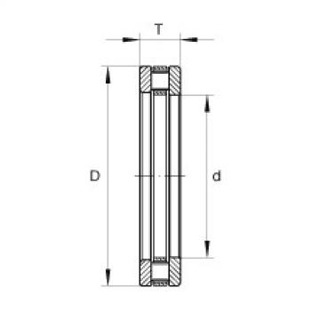 FAG Germany Axial cylindrical roller bearings - RT609