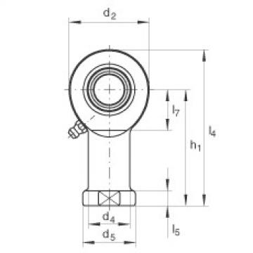 FAG Germany Rod ends - GIR50-DO-2RS