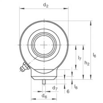 FAG Germany Hydraulic rod ends - GK30-DO