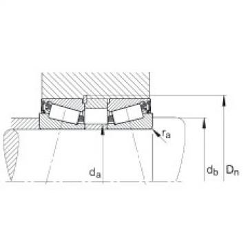 FAG Germany Tapered roller bearings - JK0S070-A