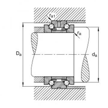 FAG Germany Axial angular contact ball bearings - 234419-M-SP