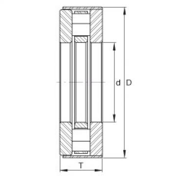 FAG Germany Axial-Zylinderrollenlager - RCT24-A