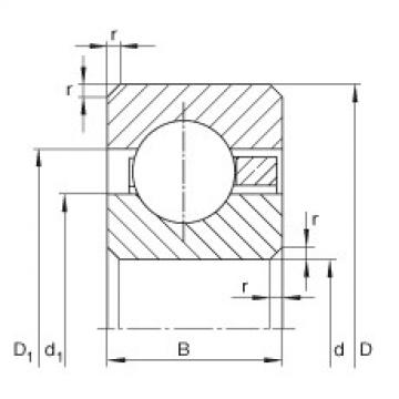 FAG Germany Thin section bearings - CSCA025