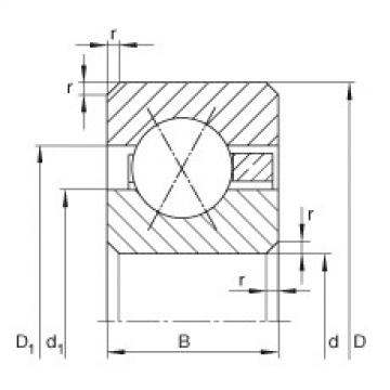 FAG Germany Thin section bearings - CSXA035