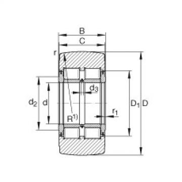 FAG Germany St&uuml;tzrollen - NNTR55X140X70-2ZL