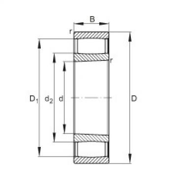 FAG Germany Toroidal roller bearings - C2217-XL-K-V