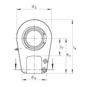 FAG Germany Hydraulic rod ends - GIHRK90-DO