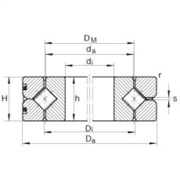 FAG Germany Crossed roller bearings - SX011828