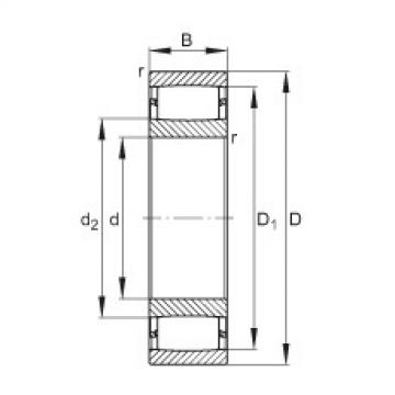 FAG Germany Toroidal roller bearings - C2216-XL