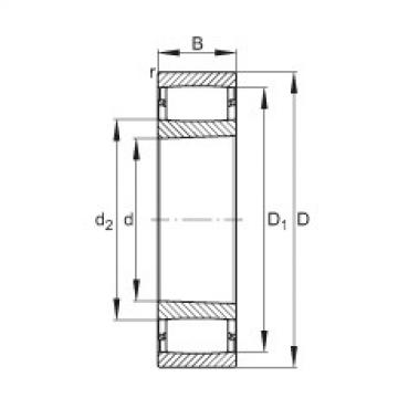 FAG Germany Toroidal roller bearings - C2215-XL-K