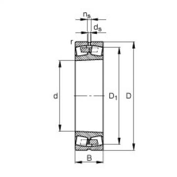 FAG Germany Spherical roller bearings - 231/630-B-K-MB