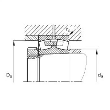 FAG Germany Spherical roller bearings - 23234-E1A-XL-K-M