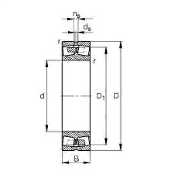 FAG Germany Spherical roller bearings - 230/950-B-MB