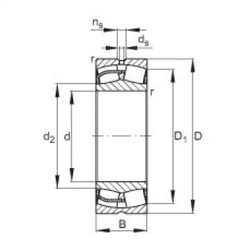 FAG Germany Spherical roller bearings - 22238-BE-XL