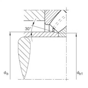 FAG Germany Axial spherical roller bearings - 29334-E1-XL