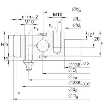 FAG Germany Four point contact bearings - VA140188-V