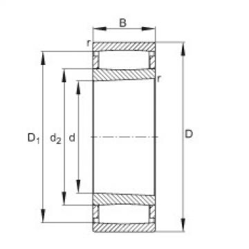 FAG Germany Toroidal roller bearings - C3188-XL-K-M1B