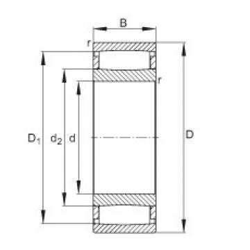 FAG Germany Toroidal roller bearings - C30/750-XL-M1B