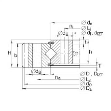 FAG Germany Crossed roller bearings - XA120235-N