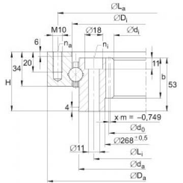 FAG Germany Four point contact bearings - VI140326-V