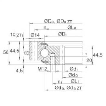 FAG Germany Four point contact bearings - VSI200744-N