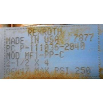 REXROTH, BOSCH, HYDRAULIC CYLINDER, P-111036-2040, MOD MF1-PP-C, 2-1/4 X 4&#034;