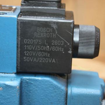 REXROTH 4WE 6 D62EW110N9K4 R900551704 R900766123 B DIRECTIONAL HYDRAULIC VALVE