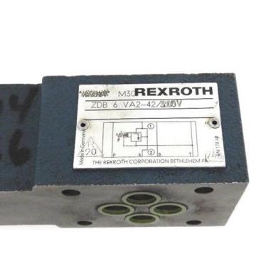 REXROTH ZDB 6 VA2-42/315V PRESSURE RELIEF VALVE ZDB6VA242315V