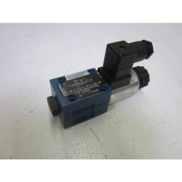 REXROTH  M-3 SED 6 CK13/350 CW HYDRAULIC DIRECTIONAL VALVE *USED*