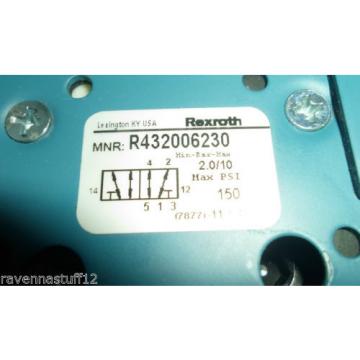 REXROTH R432006230  24VDC 4-PIN VALVE (NEW IN BOX)