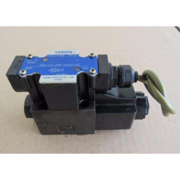 YUKEN DIRECTIONAL VALVE MODEL DSG-01-3C2-A100-60， FREE SHIPPING QE