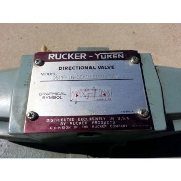 Yuken Rucker Directional Solenoid Pilot Directional Valve  #- DSHF-16-3C60-A100