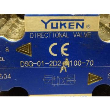 Yuken Directional Valve DSG-01-2D2-A100-70_DSG012D2A10070