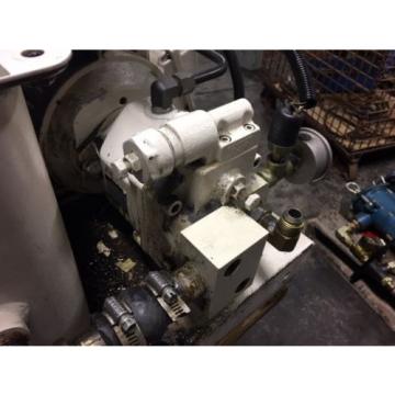 3 HP INP / Yuken Hydraulic Pump &amp; Unit, AR16-FR01B-20, 200/220 V, COMPACT Used