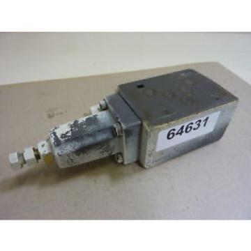 Yuken Relief Module Valve MBB-03-H-20 Used #64631