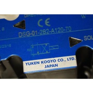 NEW YUKEN DSG-01-2B2-A120-70 DIRECTIONAL CONTROL VALVE DSG012B2A12070