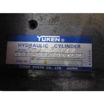 YUKEN C-32294A HYDRAULIC CYLINDER C32294A OKUMA MC4VAE CNC VERTICAL MILL