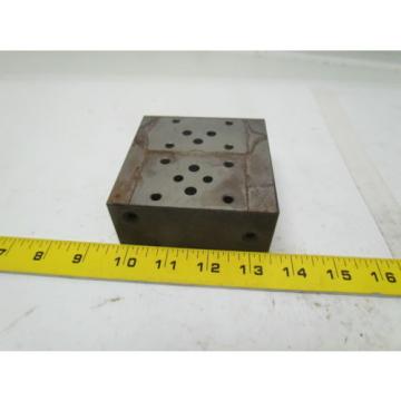 Yuken MDU-01-15B-10 Hydraulic Block Spacer Manifold plate Okuma