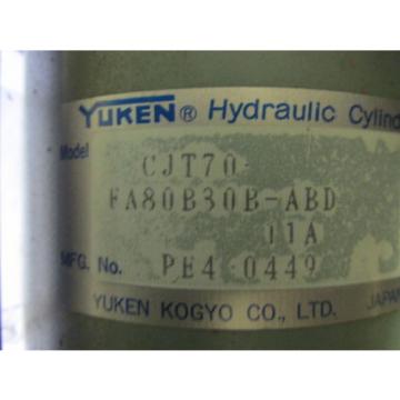 YUKEN HYDRAULIC CYLINDER CJT70-FA80B30B-ABD