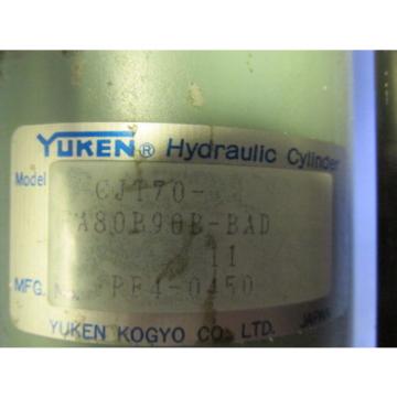 YUKEN HYDRAULIC CYLINDER CJT70-A80B90B-BAD