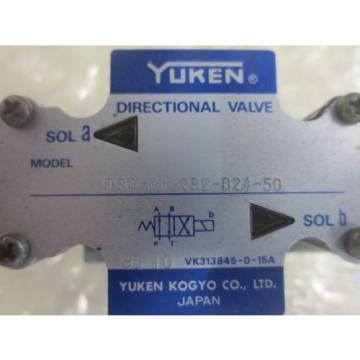 ELOX FANUC CNC YUKEN DIRECTIONAL SOLENOID VALVE DSG-01-2B2-D24-55 DSG012B2D2450