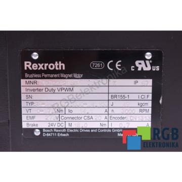 SERVOMOTOR SF-A4.0172.030-14.153 MNR1070082136 14.1A 3000RPM 273V REXROTH ID4347