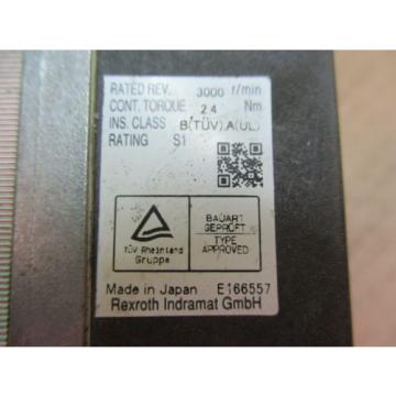 REXROTH SERVO MOTOR #5151246T MODEL:MSM040B-0300-NN-CO-CG0295564 K21/03 USED