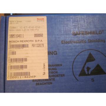 Bosch Rexroth CDB01.1C-ET-EN2-EN2-NNN-NNN-L2-S-NN-FW servo motor amplifier