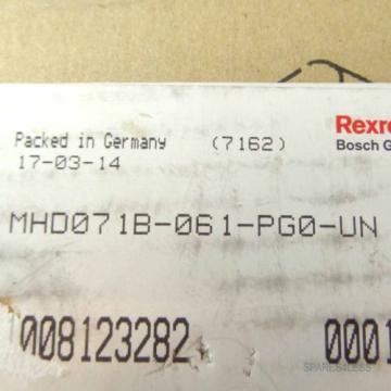 Rexroth Servomotor MHD071B-061-PG0-UN R911273675 OVP