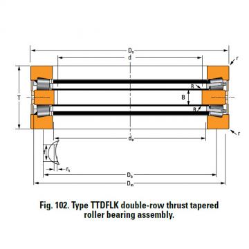Bearing T10400 Thrust Race Single