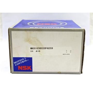  NN3018KR tapered bore double-row cylindrical roller bearing 90x140x37 P4