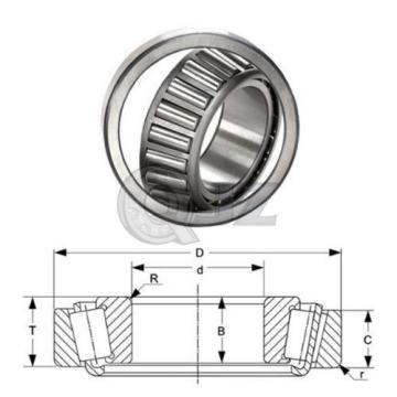 1x 1280-1220 Tapered Roller Bearing QJZ New Premium Free Shipping Cup &amp; Cone Kit