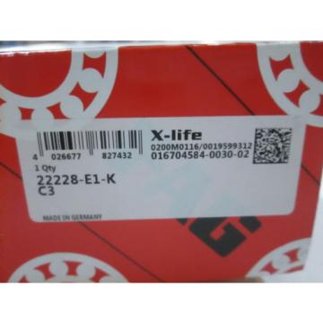 *NEW* 22228E1K.C3  Spherical Roller Bearing - Tapered Bore