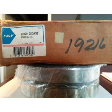22320CCK/W33  TAPERED SPHERICAL ROLLER BEARING